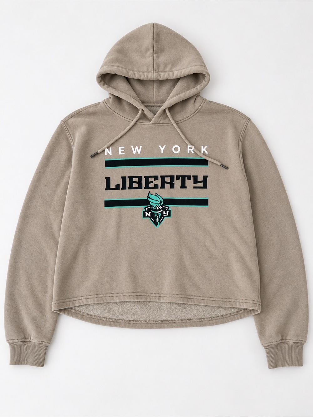 New York Liberty Hooded Sweatshirt - Taupe